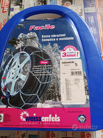 Catene da neve nuove gruppo 5 mai usate