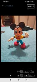 Pupazzo Topolino Disney anni 60