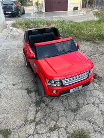 Land Rover Discovery Elettrico Rosso - Giocattoli