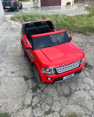 Land Rover Discovery Elettrico Rosso - Giocattoli