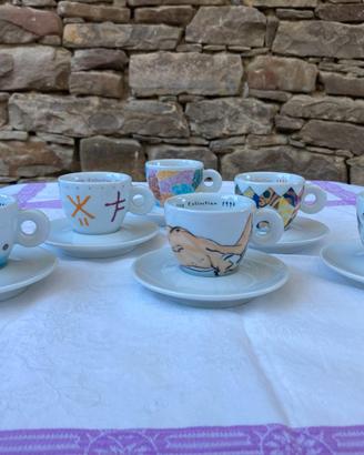 Illy tazzine collezione 1992