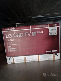 Televisore  LG 75 pollici