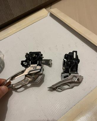 Deragliatore sram e deore