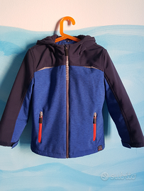 Giacca sci taglia 128 interno in pile