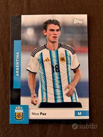 Nico Paz - Topps Argentina Team Set