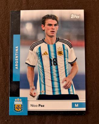 Nico Paz - Topps Argentina Team Set