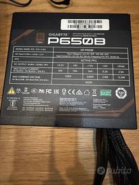alimentatore pc GIGABYTE P650B