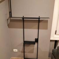 libreria in ferro battuto 