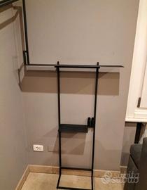 libreria in ferro battuto 