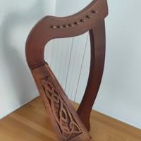 arpa 8 corde 36 cm legno