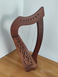 arpa 8 corde 36 cm legno