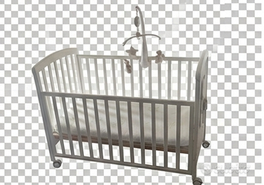 Set Cameretta Erbesi - Lettino + Bagnetto/Fasciato