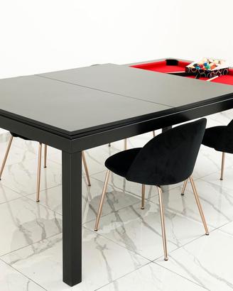 Carambola tavolo professionale SOFIA7' Black