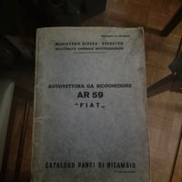 Manuale Tavole ed Elenco parti di ricambio Ar 59