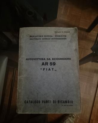 Manuale Tavole ed Elenco parti di ricambio Ar 59