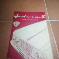 Libretto uso e manutenzione Lancia Fulvia 2c