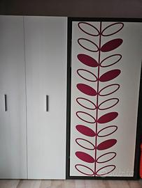 Letto a scomparsa Clei con armadio