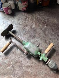 Trapano manuale vintage