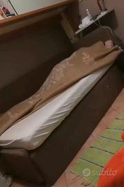 Letto singolo con cassettone
