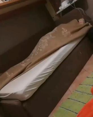 Letto singolo con cassettone