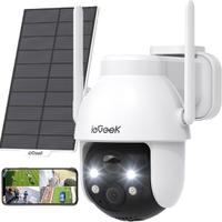 ieGeek 2K Telecamera Wi-Fi Esterno Senza Fili a Ba