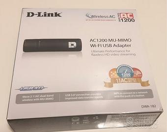 DLINK Adattatore USB Wireless AC Dualband - NUOVO