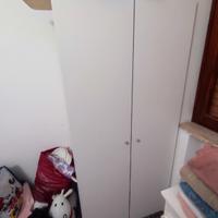 Armadio 2 ante Ikea bianco