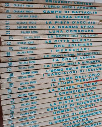 Fumetti La Storia del West Collana Rodeo  1969