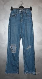 Jeans Bershka vita alta 