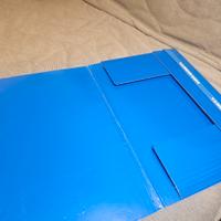 Cartellina Blu con elastico per documenti A4