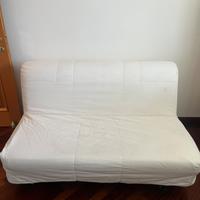 Divano letto Ikea Lycksele bianco