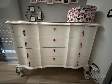Gruppo letto Vintage chabby