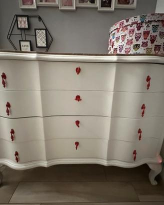 Gruppo letto Vintage chabby