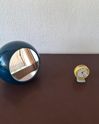 Specchio e Sveglia  Vintage  