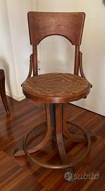 Sedia vintage da centralinista anni 20/30