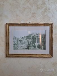 Cornice vintage con vetro