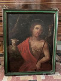 Dipinto antico copia arte sacra San Giovanni Napol