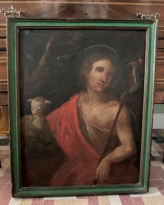 Dipinto antico copia arte sacra San Giovanni Napol