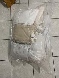 Culla pali con materasso e vari accessori