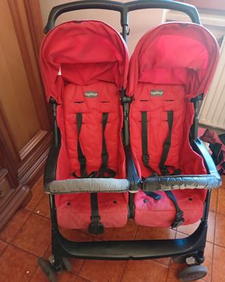 passeggino gemellare twin aria shopper peg Perego 