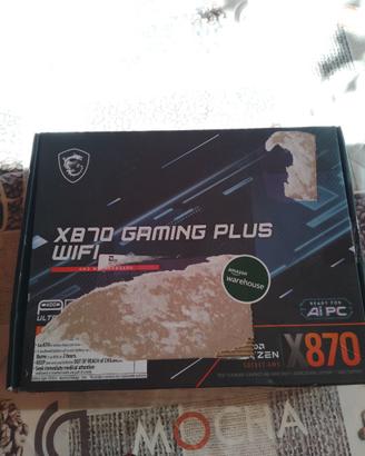 X870 gaming plus wifi scheda madre