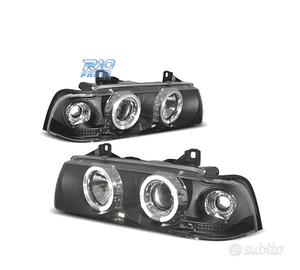 FARI BMW E36 92-98 COUPE CCFL OCCHI ANGEL FONDO NE