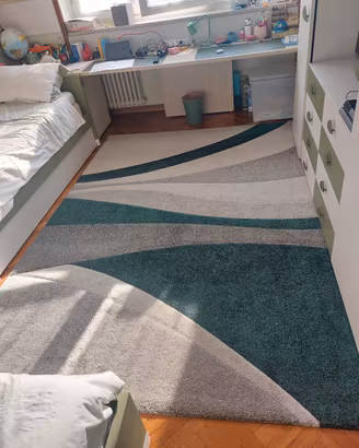Tappeto moderno di design morbido (290x200 cm)
