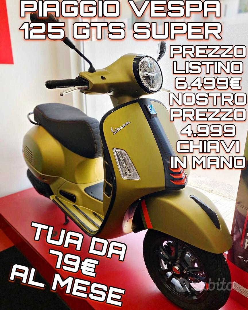 Vespa Gts 125 Piaggio Vespa Prezzi Subito MOTORLAND By Arpax