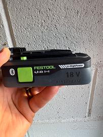 Festool batteria 4 ampere