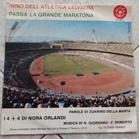45 giri Inno dell’Atletica Leggera e Passa la Gran