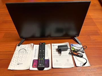 Smart tv Telesystem 22” full HD, modello LX FHD sl