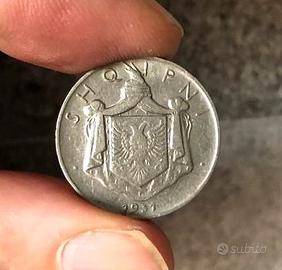 5 monete Lek Albania 1926\27\31\40