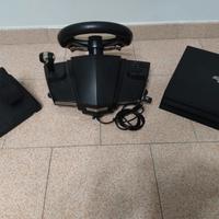  PlayStation 4 pro con sterzo joystick pedali