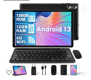 Tablet con Tastiera con 5G Wi-Fi, 12GB RAM 128ROM - Informatica In